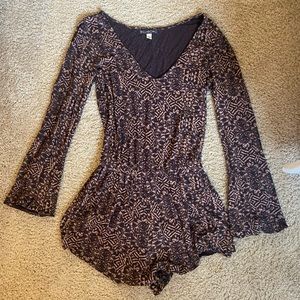 Billabong Brown Romper